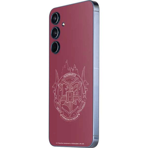 Wizarding Worlds Harry Potter Hogwarts Crest Galaxy A36 5G Skin